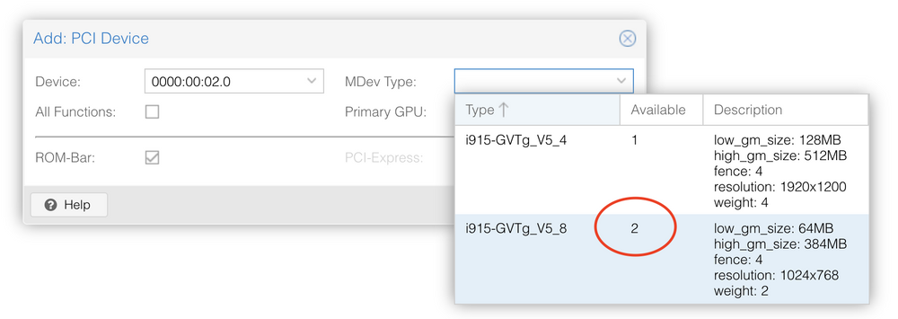 add pci device